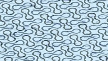 Benzersiz dijital animasyon tarzı grafikleri olan yaratıcı ortam tasarımı için yenilikçi hareket dokusu