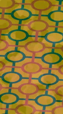 Estetik doku arkaplan tasarımı renkli hareket grafikleri ile moda film giriş profosyoneli