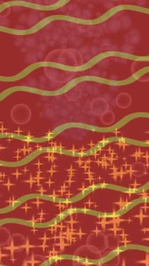 Organik desenli yüzey giriş stili video film sanatı ile soyut arkaplan tasarımı