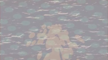 Estetik doku arkaplan tasarımı renkli hareket grafikleri ile moda film giriş profosyoneli