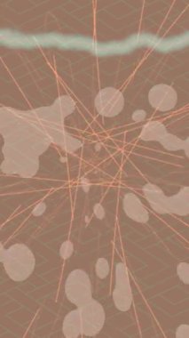 Benzersiz dijital animasyon tarzı grafikleri olan yaratıcı ortam tasarımı için yenilikçi hareket dokusu