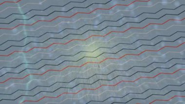 Lüks hareket projeleri için soyut tasarım stili animasyonu olan üst düzey dijital doku