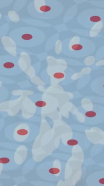 Organik desenli yüzey giriş stili video film sanatı ile soyut arkaplan tasarımı