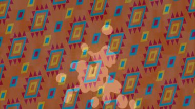 Benzersiz hareket grafikleri tasarım sanatına sahip yaratıcı film üretimi için özet bir arkaplan