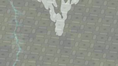 Benzersiz dijital hareket grafiklerine sahip yaratıcı sinematik projeler için yumuşak animasyon yüzeyi