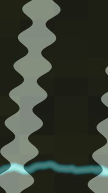 Lüks hareket projeleri için soyut tasarım stili animasyonu olan üst düzey dijital doku