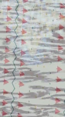 Dijital doku yüzey tasarım biçimi ile modern video animasyonu için gelişmiş hareket grafikleri