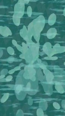 Soyut hareket desenli fütüristik video üretimi için dinamik dijital arkaplan