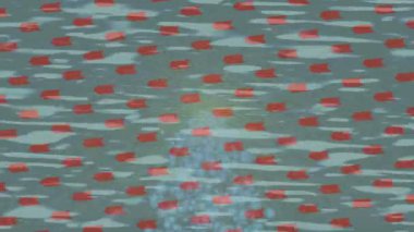 Benzersiz dijital hareket grafiklerine sahip yaratıcı sinematik projeler için yumuşak animasyon yüzeyi