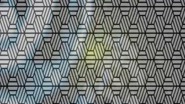 Dijital doku yüzey tasarım biçimi ile modern video animasyonu için gelişmiş hareket grafikleri