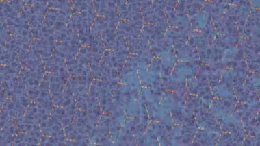 Benzersiz dijital animasyon tarzı grafikleri olan yaratıcı ortam tasarımı için yenilikçi hareket dokusu