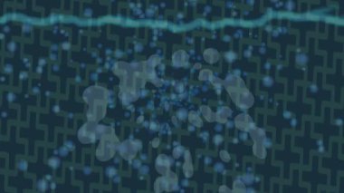 Yaratıcı video düzenleme film arkaplan tasarımı için minimalist organik hareket grafikleri