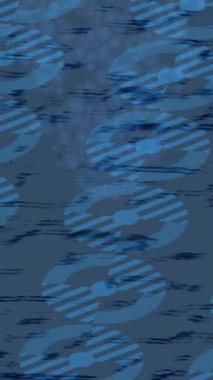 Soyut hareket desenli fütüristik video üretimi için dinamik dijital arkaplan