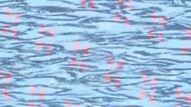 Soyut hareket desenli fütüristik video üretimi için dinamik dijital arkaplan