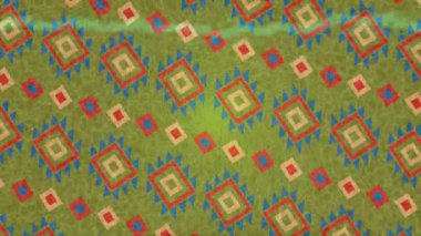 Benzersiz dijital animasyon tarzı grafikleri olan yaratıcı ortam tasarımı için yenilikçi hareket dokusu