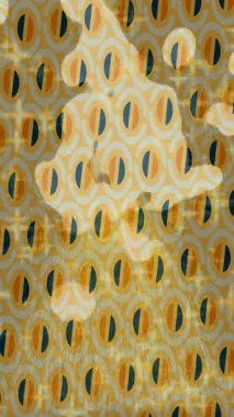 Benzersiz dijital animasyon tarzı grafikleri olan yaratıcı ortam tasarımı için yenilikçi hareket dokusu