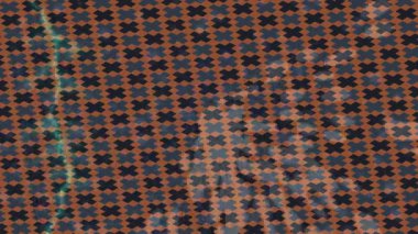 Soyut hareket desenli fütüristik video üretimi için dinamik dijital arkaplan