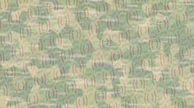 Lüks hareket projeleri için soyut tasarım stili animasyonu olan üst düzey dijital doku