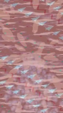 Estetik doku arkaplan tasarımı renkli hareket grafikleri ile moda film giriş profosyoneli