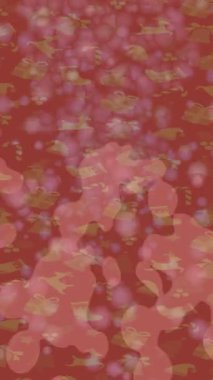 Dijital doku yüzey tasarım biçimi ile modern video animasyonu için gelişmiş hareket grafikleri