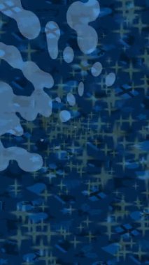 Benzersiz video giriş tasarımı projeleri için detaylı yüzey kalıbı film animasyon stili grafik girişi