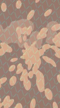 Benzersiz dijital animasyon tarzı grafikleri olan yaratıcı ortam tasarımı için yenilikçi hareket dokusu