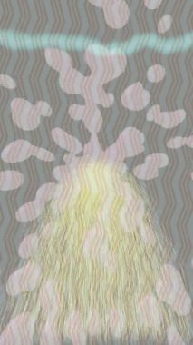 Benzersiz hareket dokusu tasarım sanatı ile profesyonel video düzenleme için modern soyut grafikler