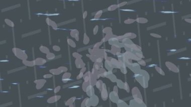 Benzersiz hareket dokusu tasarım sanatı ile profesyonel video düzenleme için modern soyut grafikler