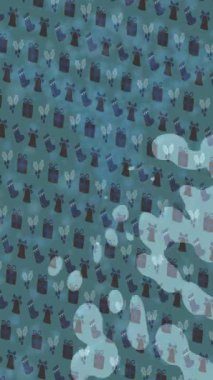 Yaratıcı video düzenleme film arkaplan tasarımı için minimalist organik hareket grafikleri