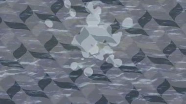 Benzersiz video giriş tasarımı projeleri için detaylı yüzey kalıbı film animasyon stili grafik girişi