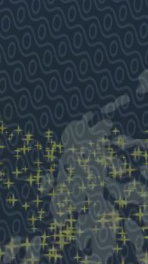 Modern medya üretimi için fütüristik dijital soyut doku sinematik tarz hareketli grafik ögesi