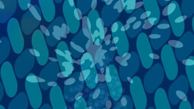 Benzersiz dijital animasyon tarzı grafikleri olan yaratıcı ortam tasarımı için yenilikçi hareket dokusu