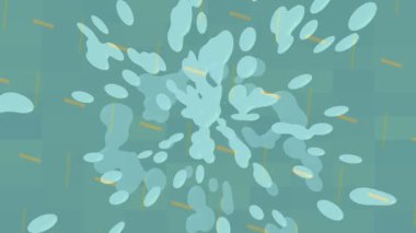 Profesyonel video projeleri sanat tarzı için organik hareketli arkaplan tasarımı