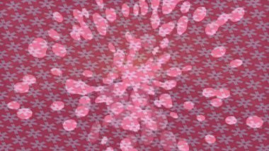 Benzersiz dijital animasyon tarzı grafikleri olan yaratıcı ortam tasarımı için yenilikçi hareket dokusu