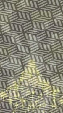 Soyut hareket desenli fütüristik video üretimi için dinamik dijital arkaplan