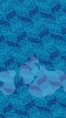 Soyut hareket desenli fütüristik video üretimi için dinamik dijital arkaplan