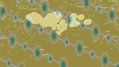 Estetik doku arkaplan tasarımı renkli hareket grafikleri ile moda film giriş profosyoneli