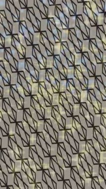 Soyut hareket desenli fütüristik video üretimi için dinamik dijital arkaplan