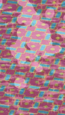 Soyut hareket desenli fütüristik video üretimi için dinamik dijital arkaplan