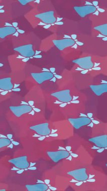 Dijital doku yüzey tasarım biçimi ile modern video animasyonu için gelişmiş hareket grafikleri