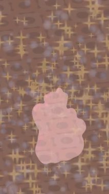 Yaratıcı video düzenleme film arkaplan tasarımı için minimalist organik hareket grafikleri