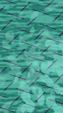 Dijital doku yüzey tasarım biçimi ile modern video animasyonu için gelişmiş hareket grafikleri