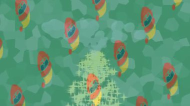 Yaratıcı video düzenleme film tasarımı için benzersiz hareket grafikleri biçimi giriş hareketi video pro