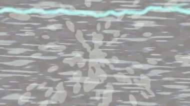 Benzersiz hareket grafikleri tasarım sanatına sahip yaratıcı film üretimi için özet bir arkaplan