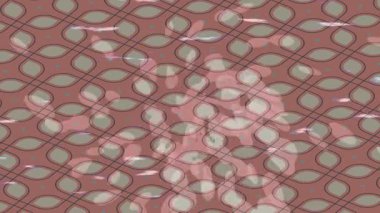 Soyut hareket desenli fütüristik video üretimi için dinamik dijital arkaplan