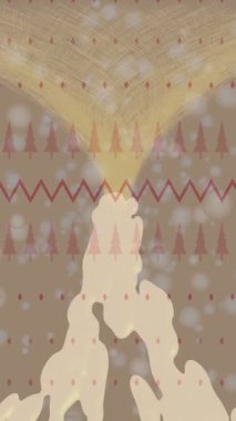 Benzersiz hareket grafikleri tasarım sanatına sahip yaratıcı film üretimi için özet bir arkaplan