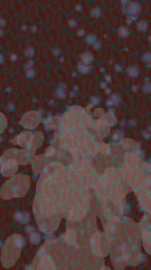 Soyut hareket desenli fütüristik video üretimi için dinamik dijital arkaplan