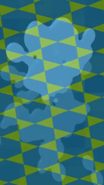 Soyut hareket desenli fütüristik video üretimi için dinamik dijital arkaplan