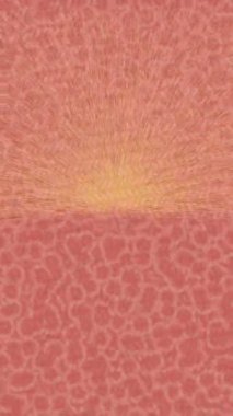 Dijital doku yüzey tasarım biçimi ile modern video animasyonu için gelişmiş hareket grafikleri