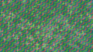 Benzersiz dijital animasyon tarzı grafikleri olan yaratıcı ortam tasarımı için yenilikçi hareket dokusu